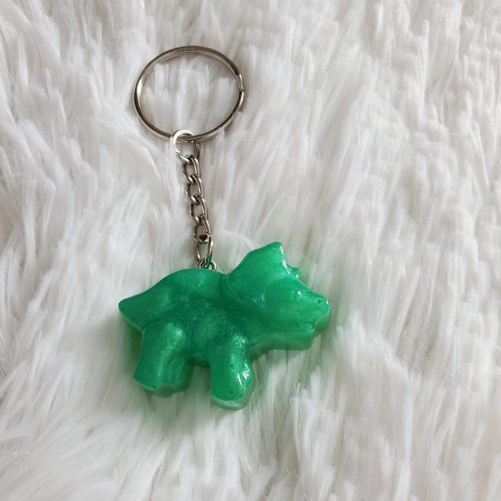 Dinosaur Resin Keychain   - Picture 11 of 16